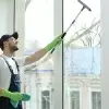 Working Together While Window Cleaning